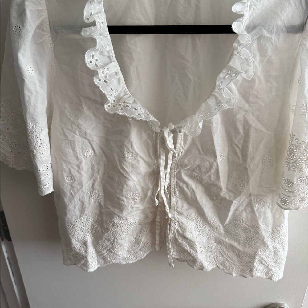 Coco Schiffer WAYF collection blouse